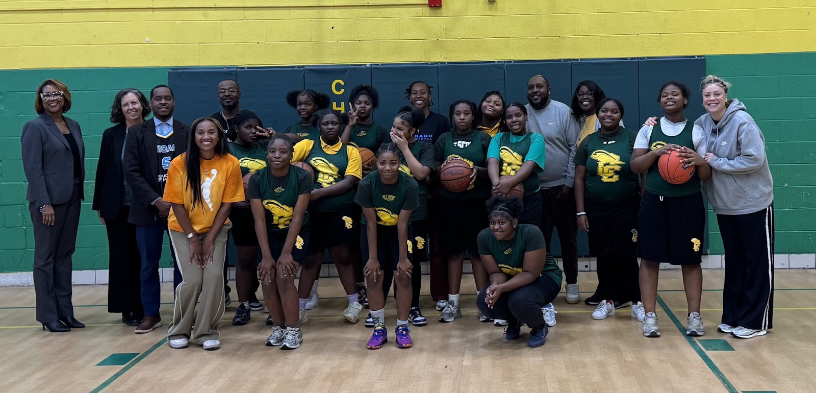 Chalmers STEAM Middle School team