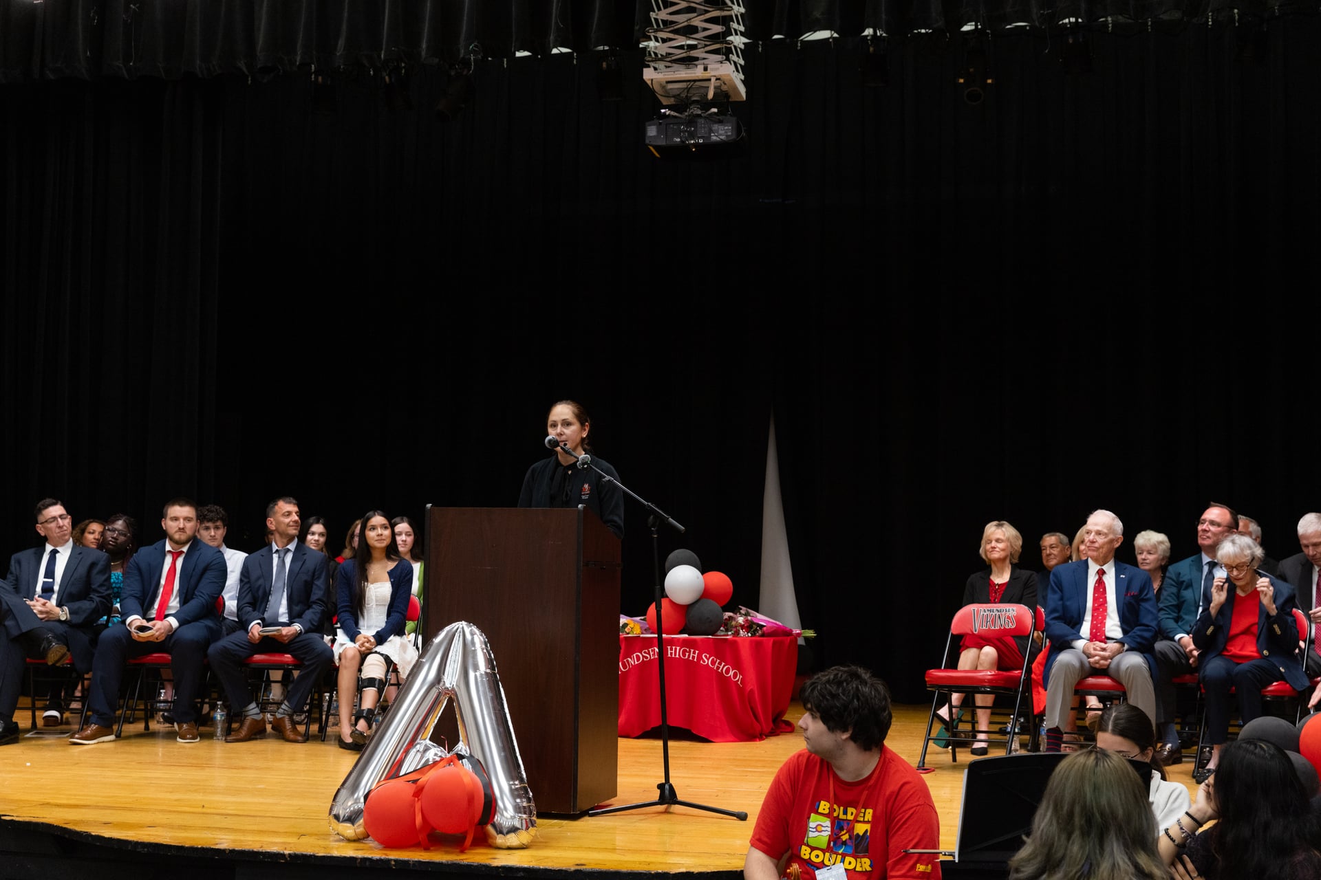 Amundsen High School ceremony