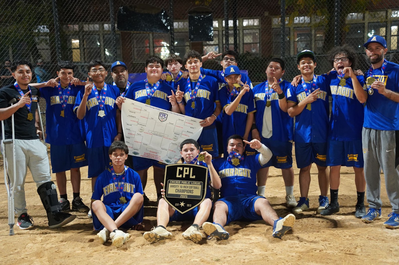 Whitney Young volleyball team