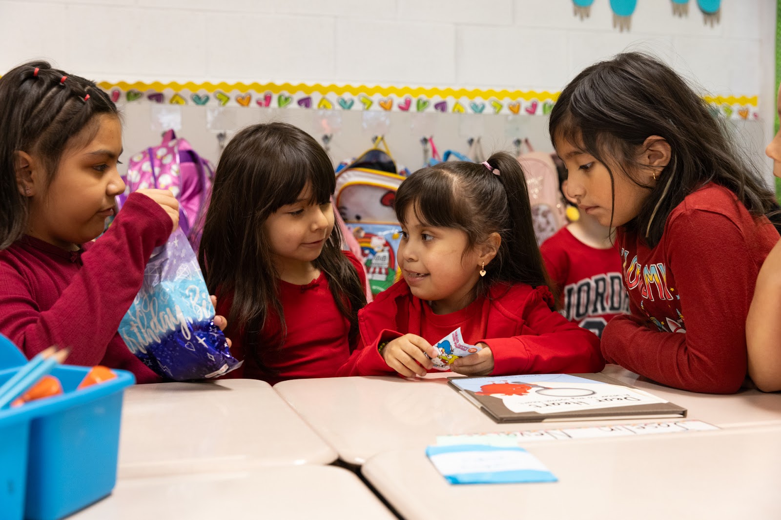 Picture with classmates