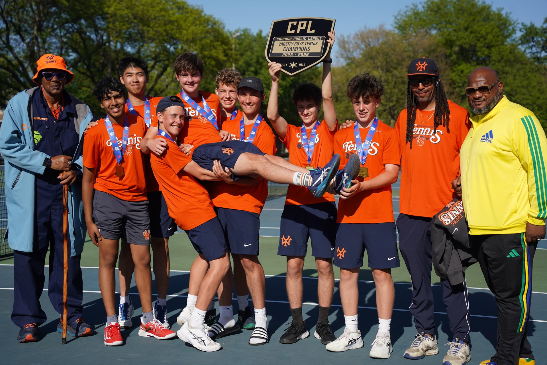 Whitney Young tennis champs