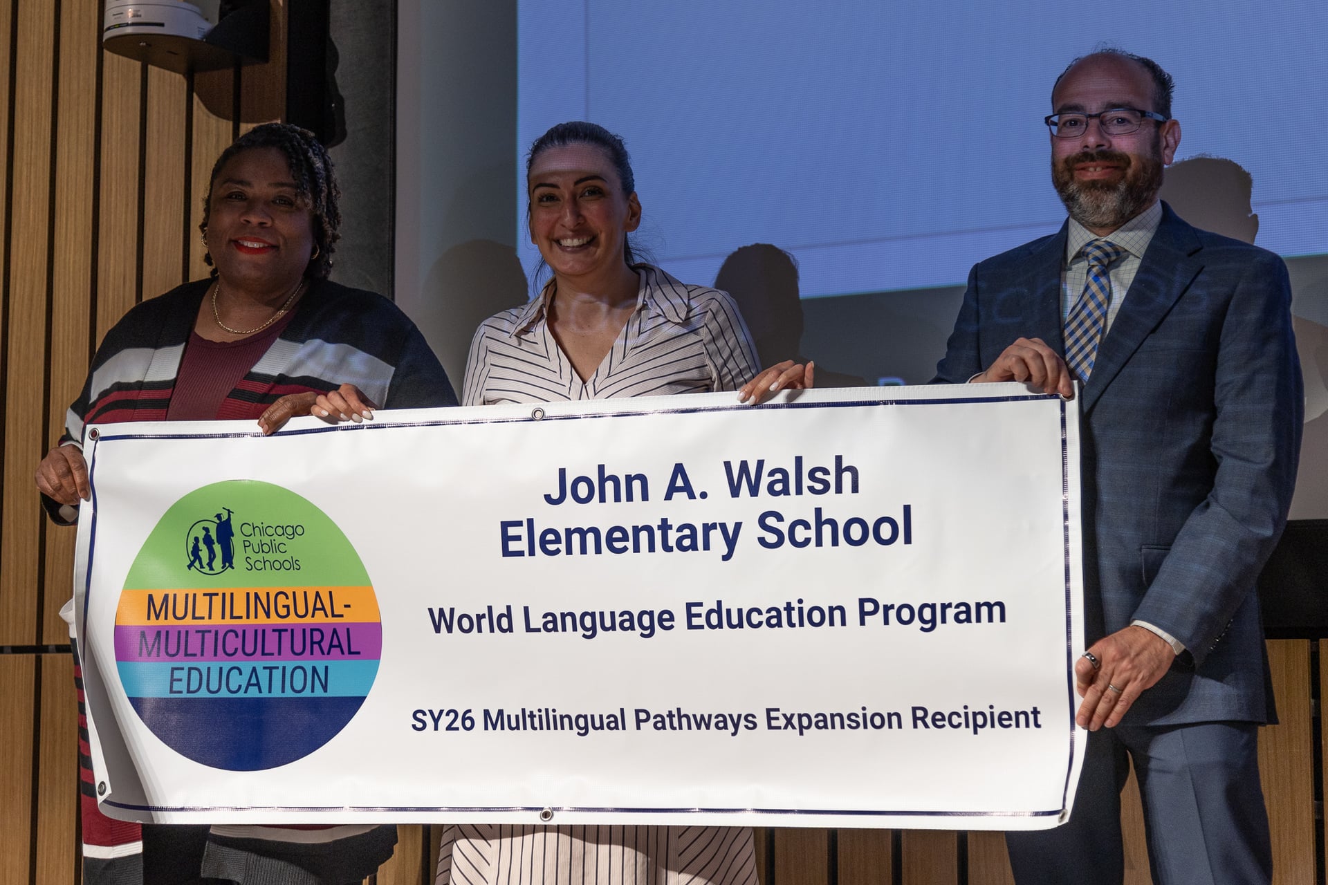Walsh Elementary School award