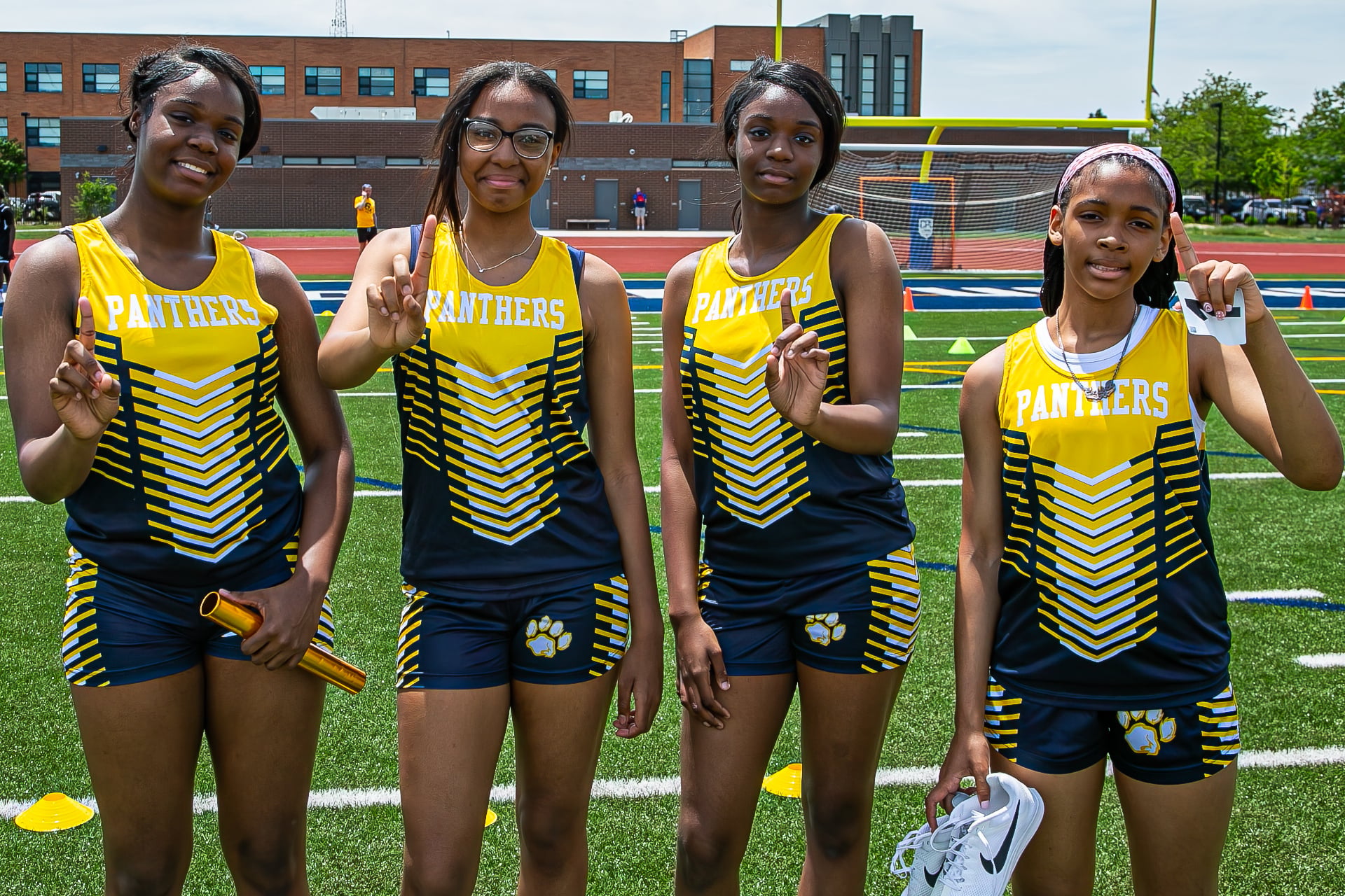 Girls' track team
