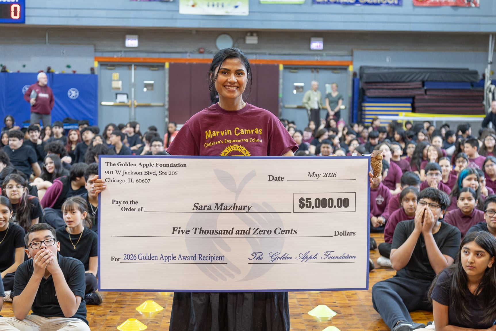 Golden apple winner
