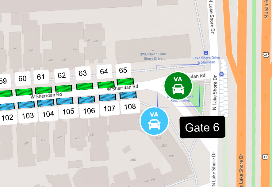 Pride Parade Parking