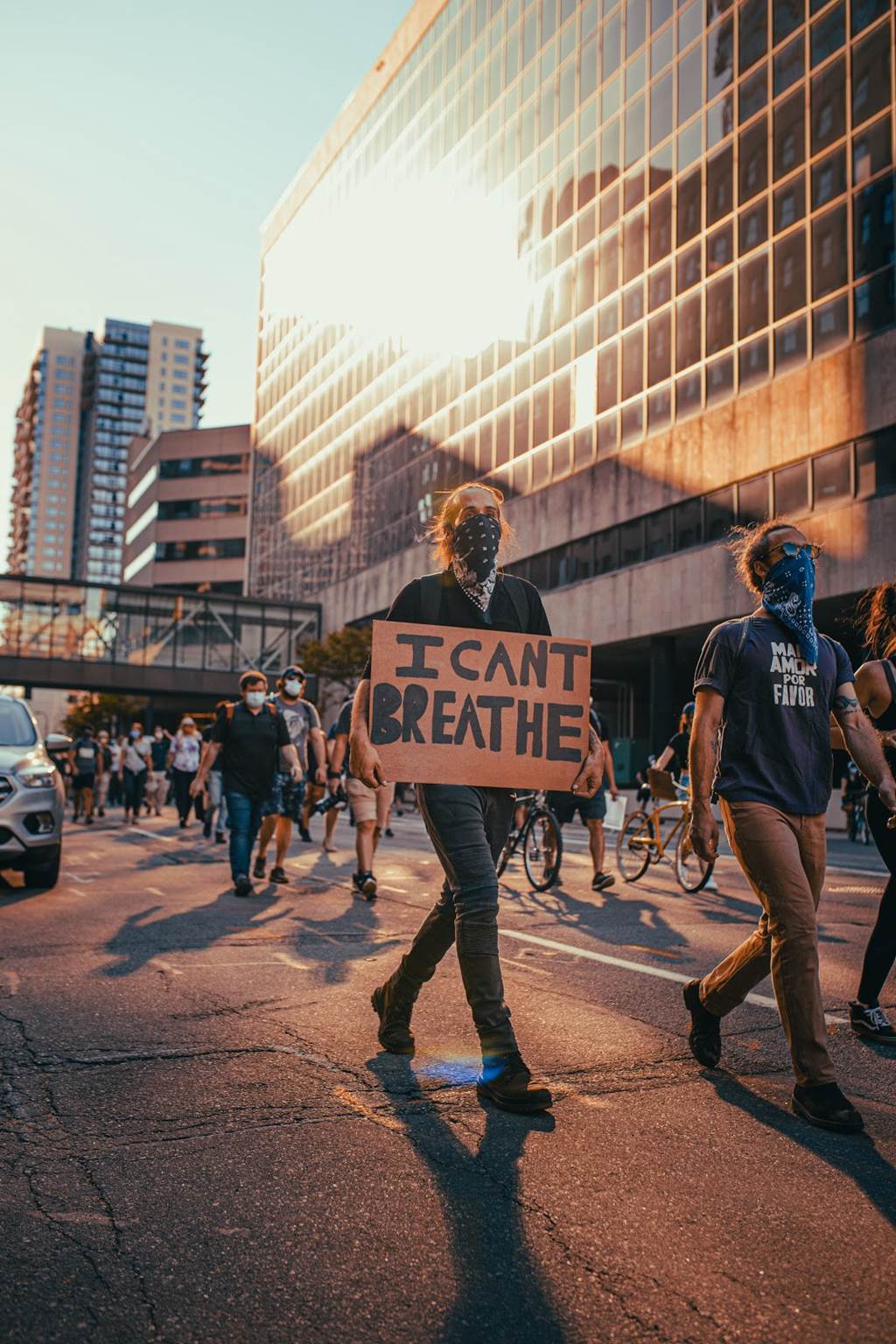 i can't breathe poster in a march