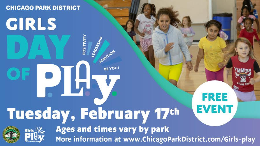girls day of play banner