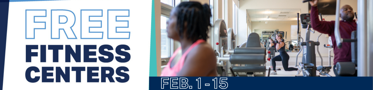 Fitness centers banner