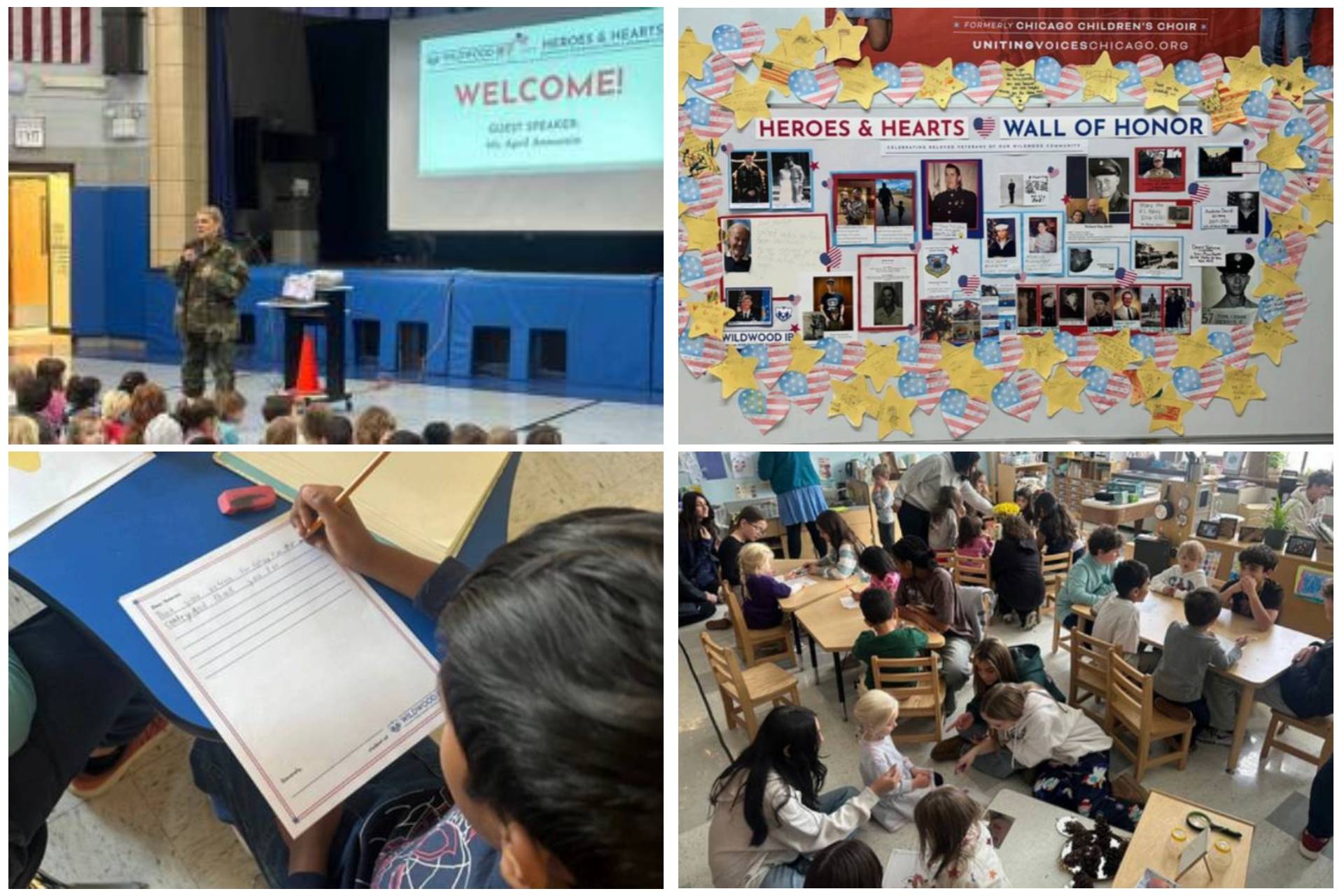 Veterans Day Learning Activities at Wildwood ES