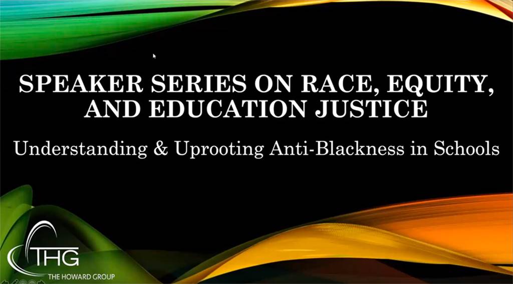 Speaker series on race, equity and education justice