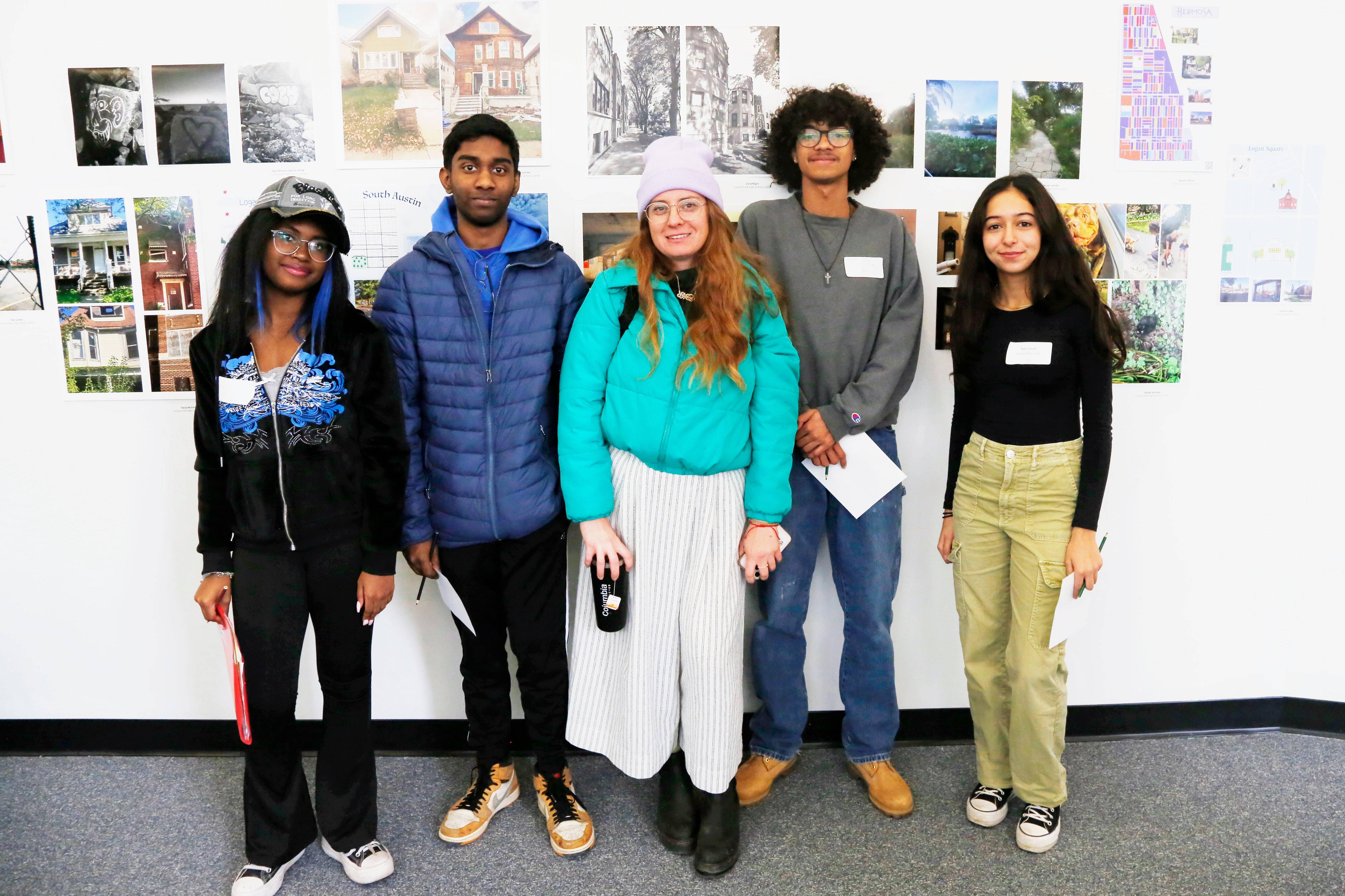 CPS Seniors at MoCP Folded Map Celebration