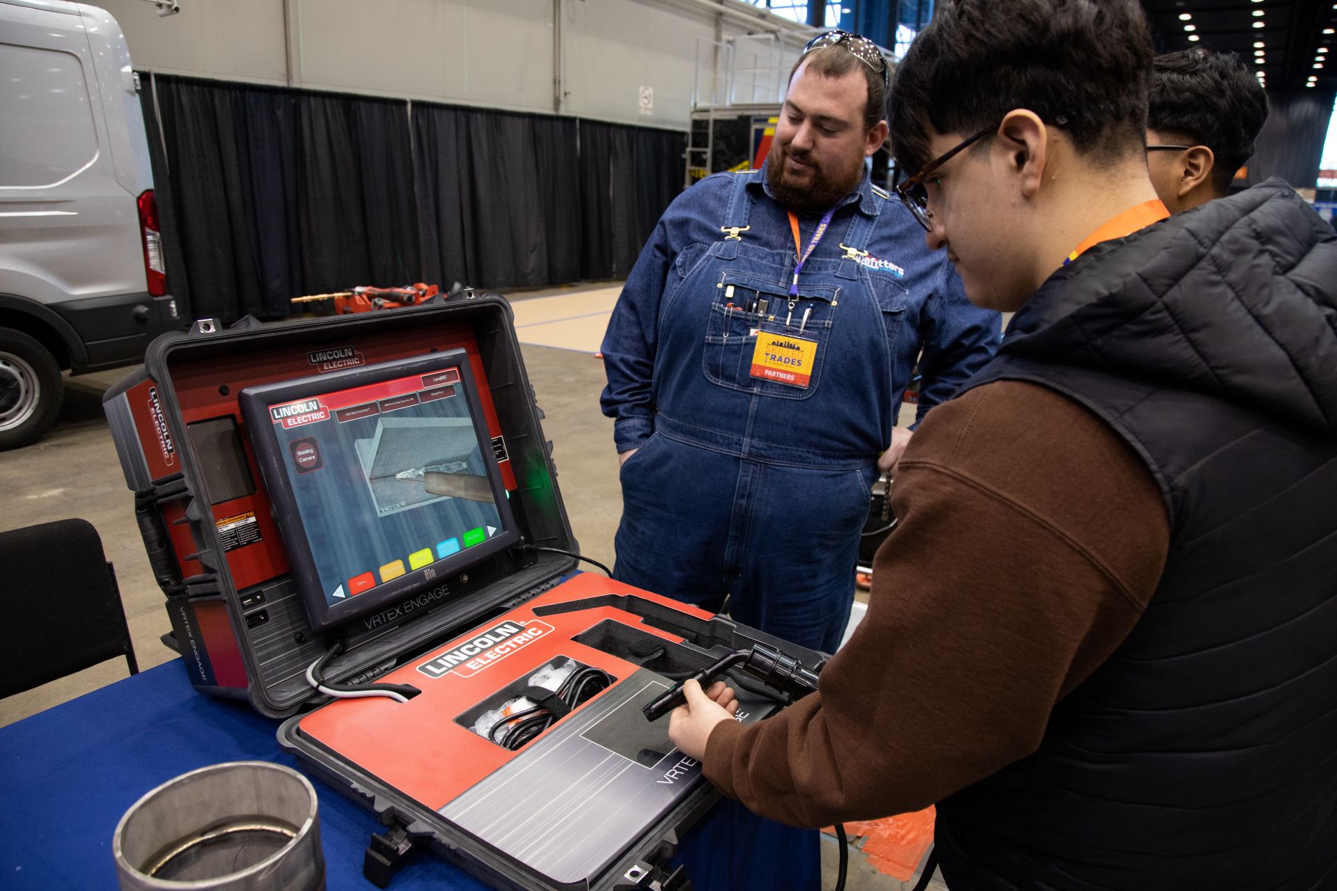 hands on at Skilled Trades Fair