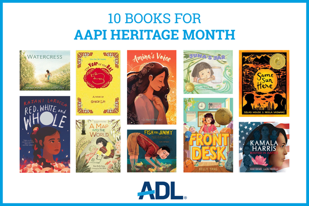 Books for AAPI Heritage Month - ADL