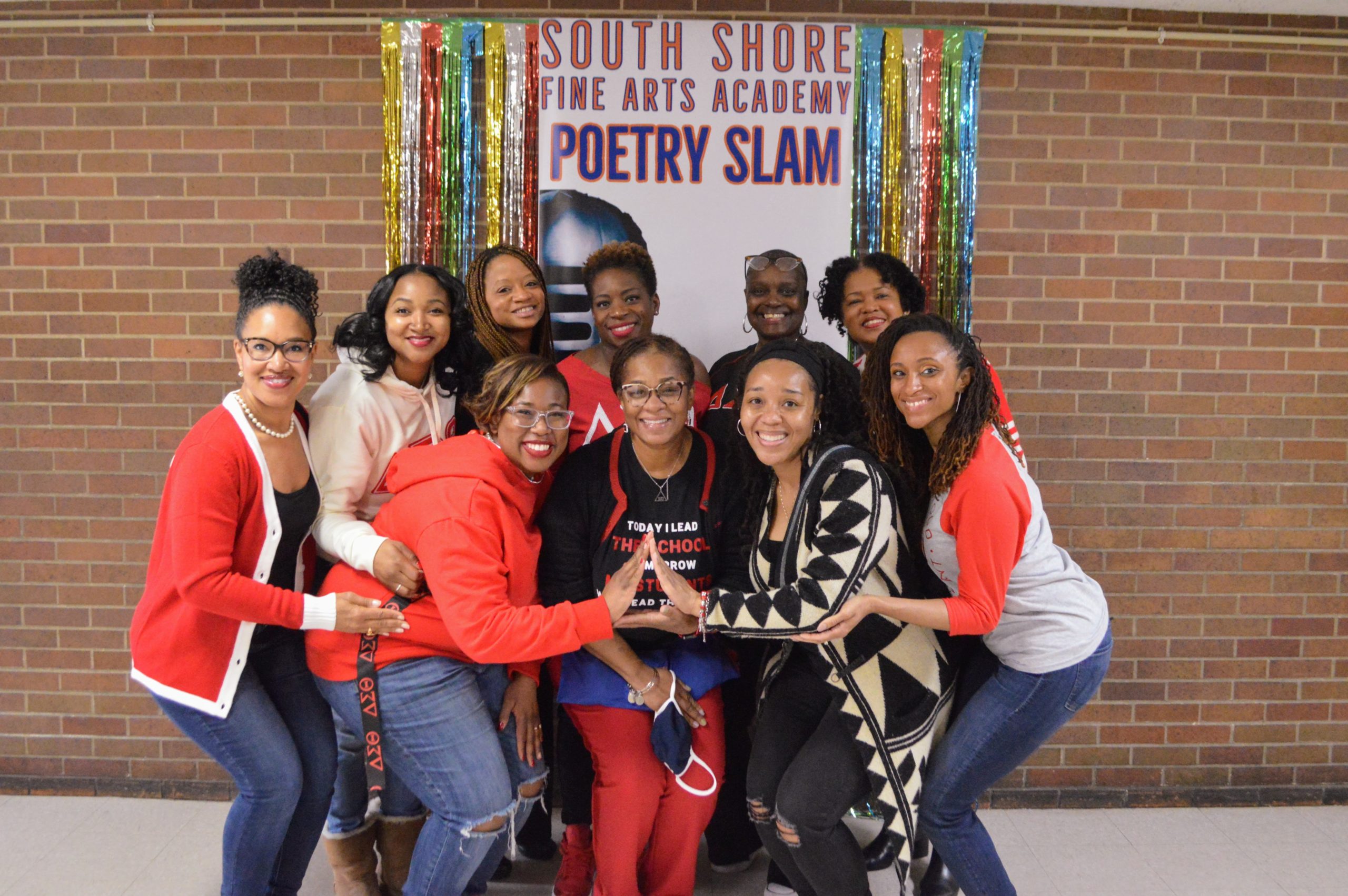 South Shore Poetry Slam group