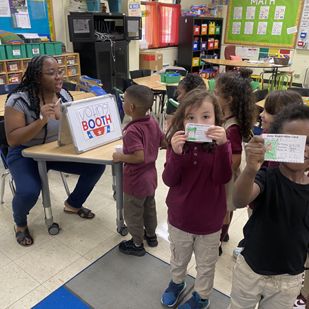 Students Voting