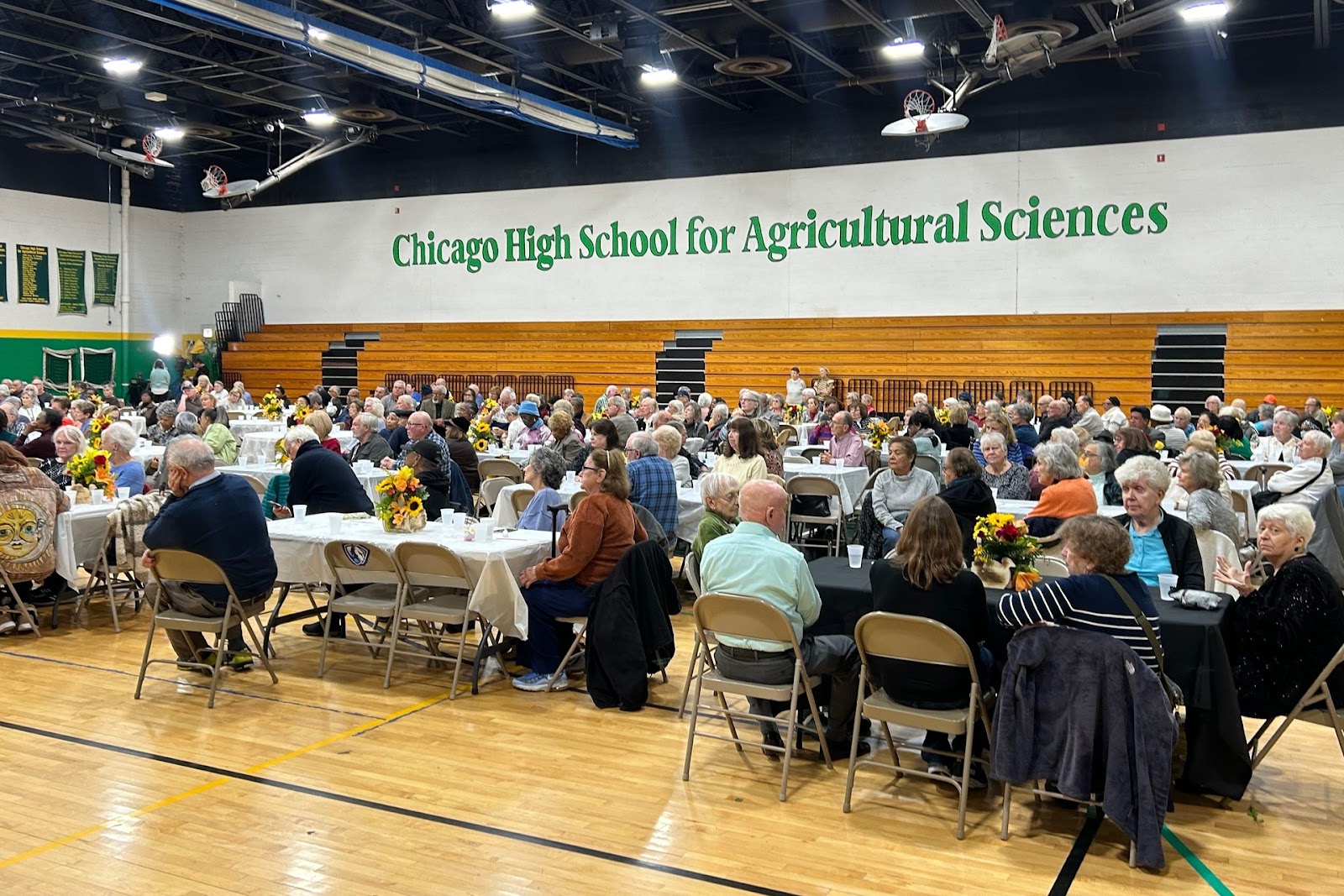 participants at CHSAS meal