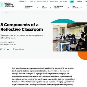 Reflective Classroom Environments screenshot
