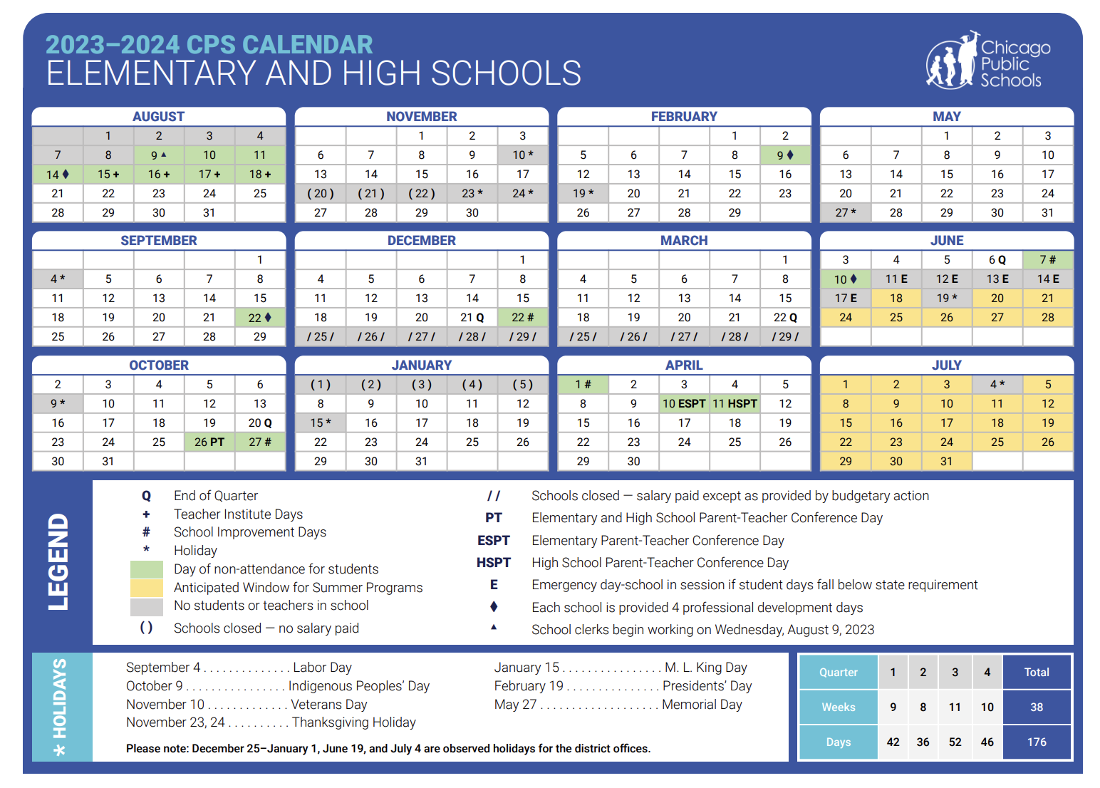 Cps School Calendar 2024 Barry Carmela