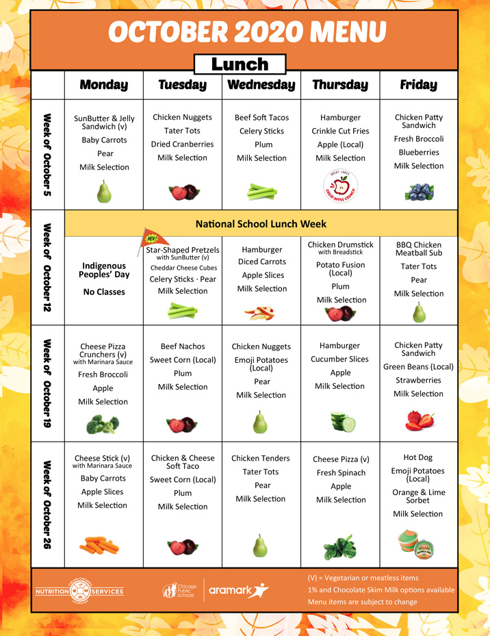 School Meals and Nutrition Chicago Public Schools