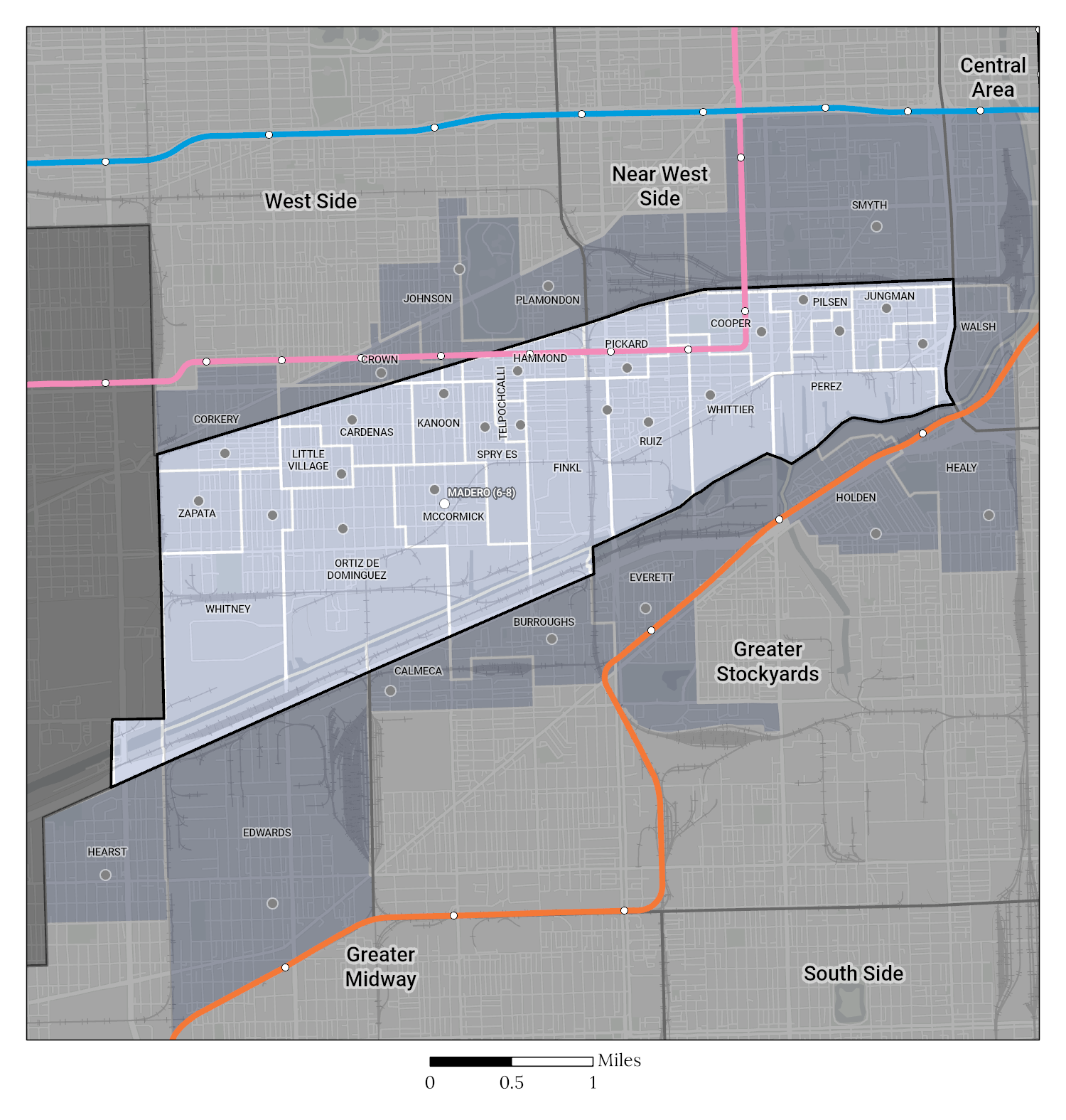 Pilsen / Little Village ES Bounderies