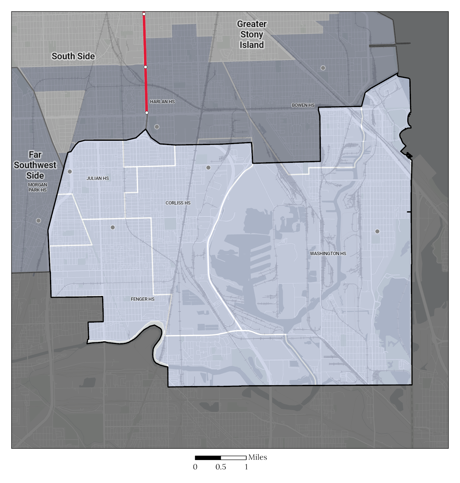 Attendance Area Maps of Greater Calumet