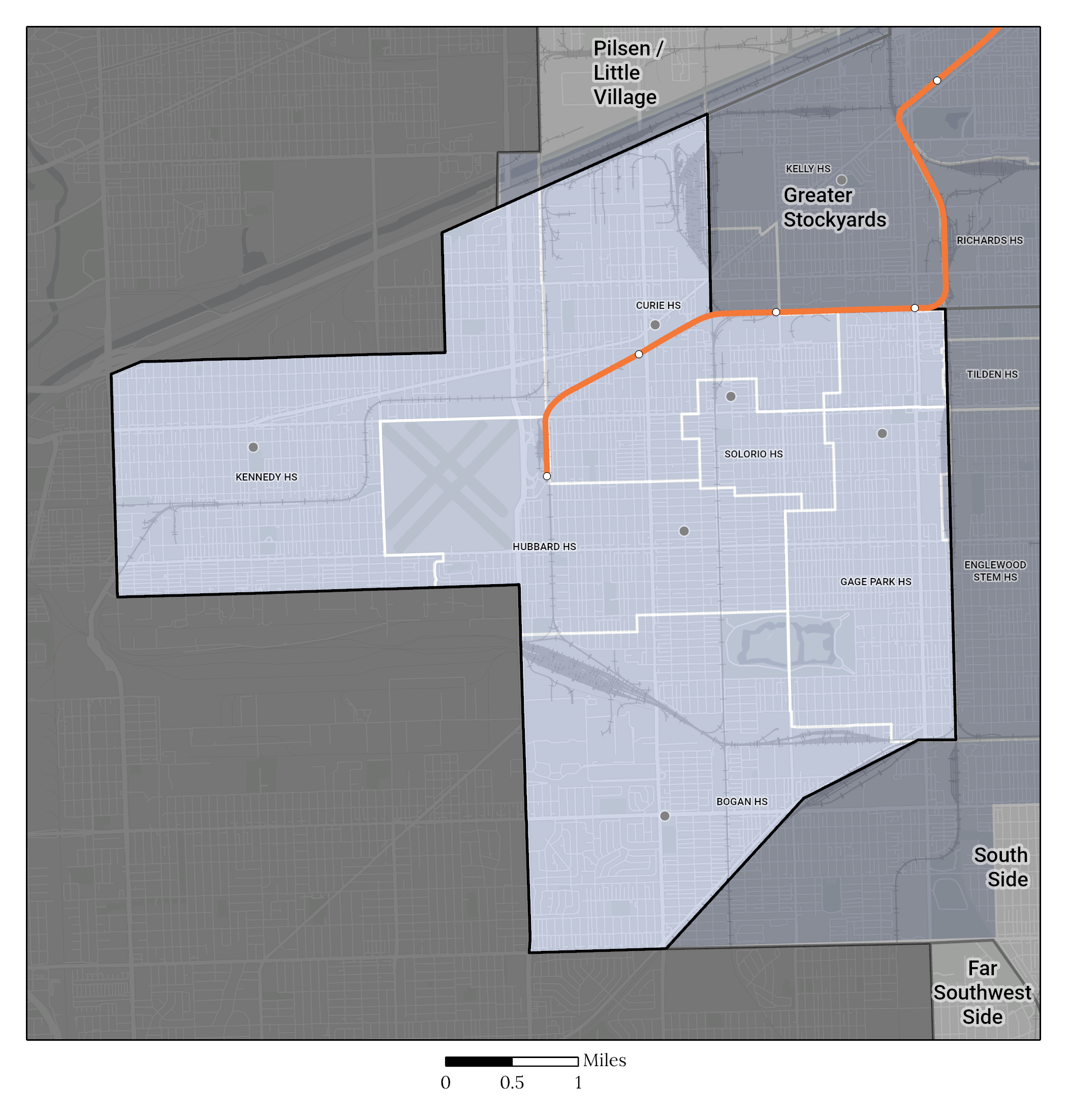 Greater Midway HS Map