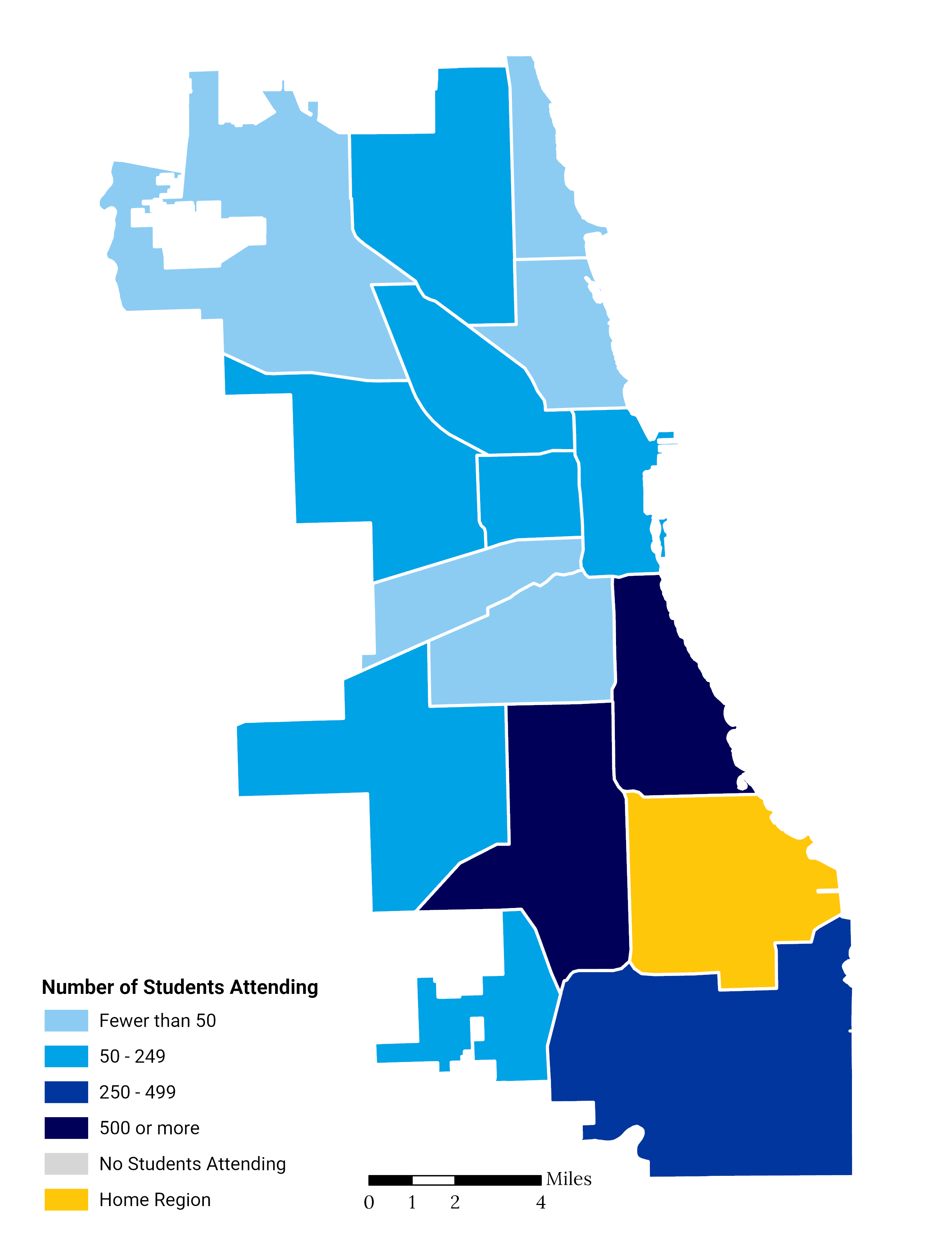 Choice Footprint Map of Greater Stony Island