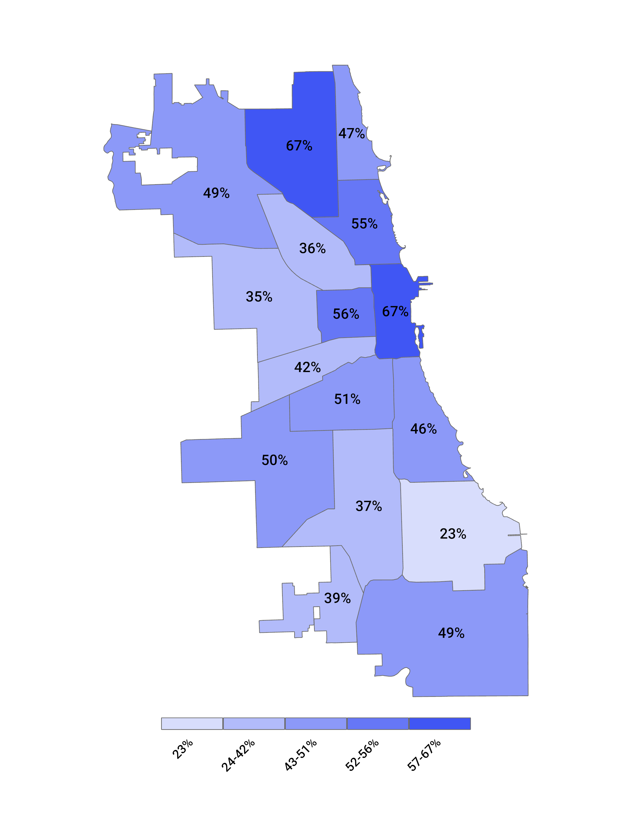 ECCC Achievement Rate by Attending Region