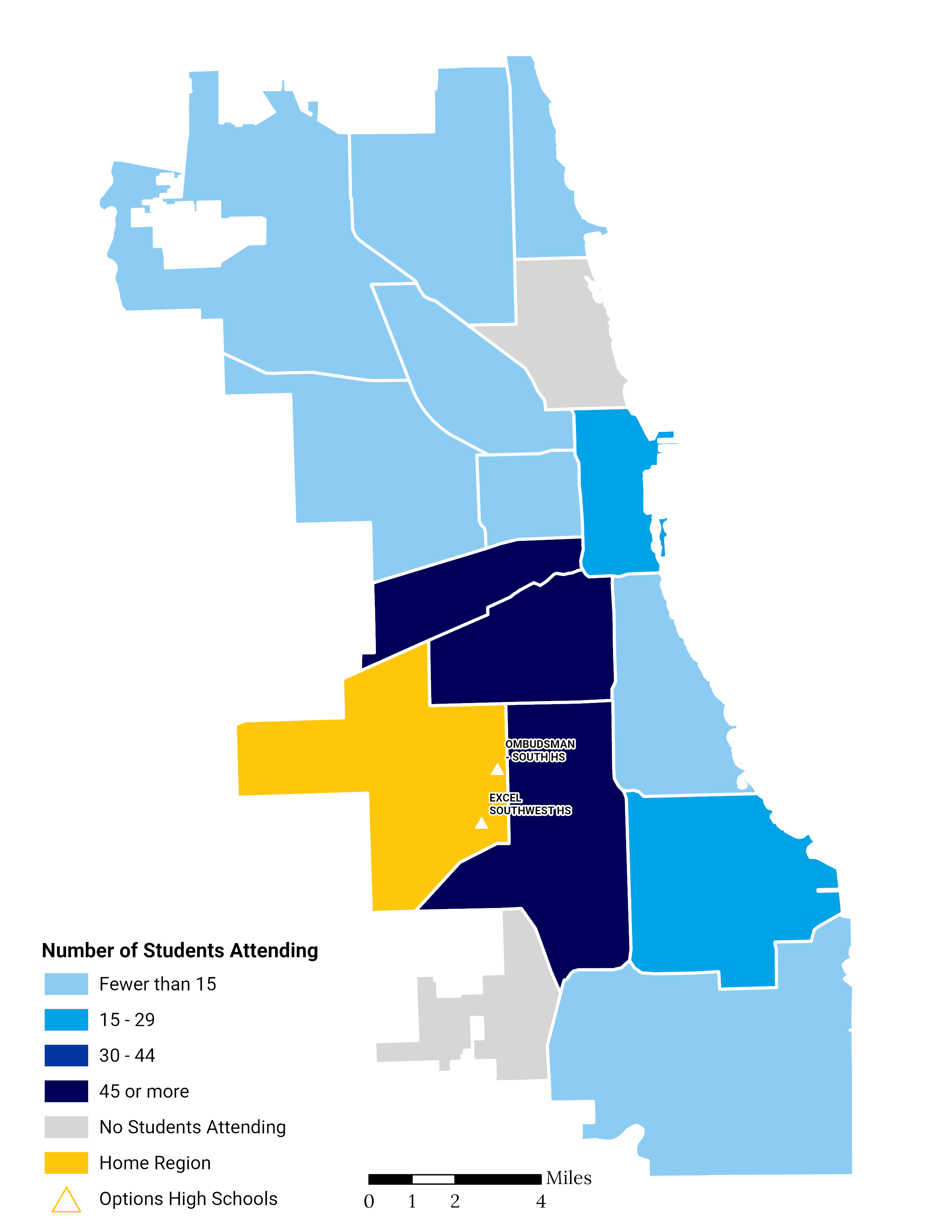 Options HS Choice Footprint Map Greater Midway