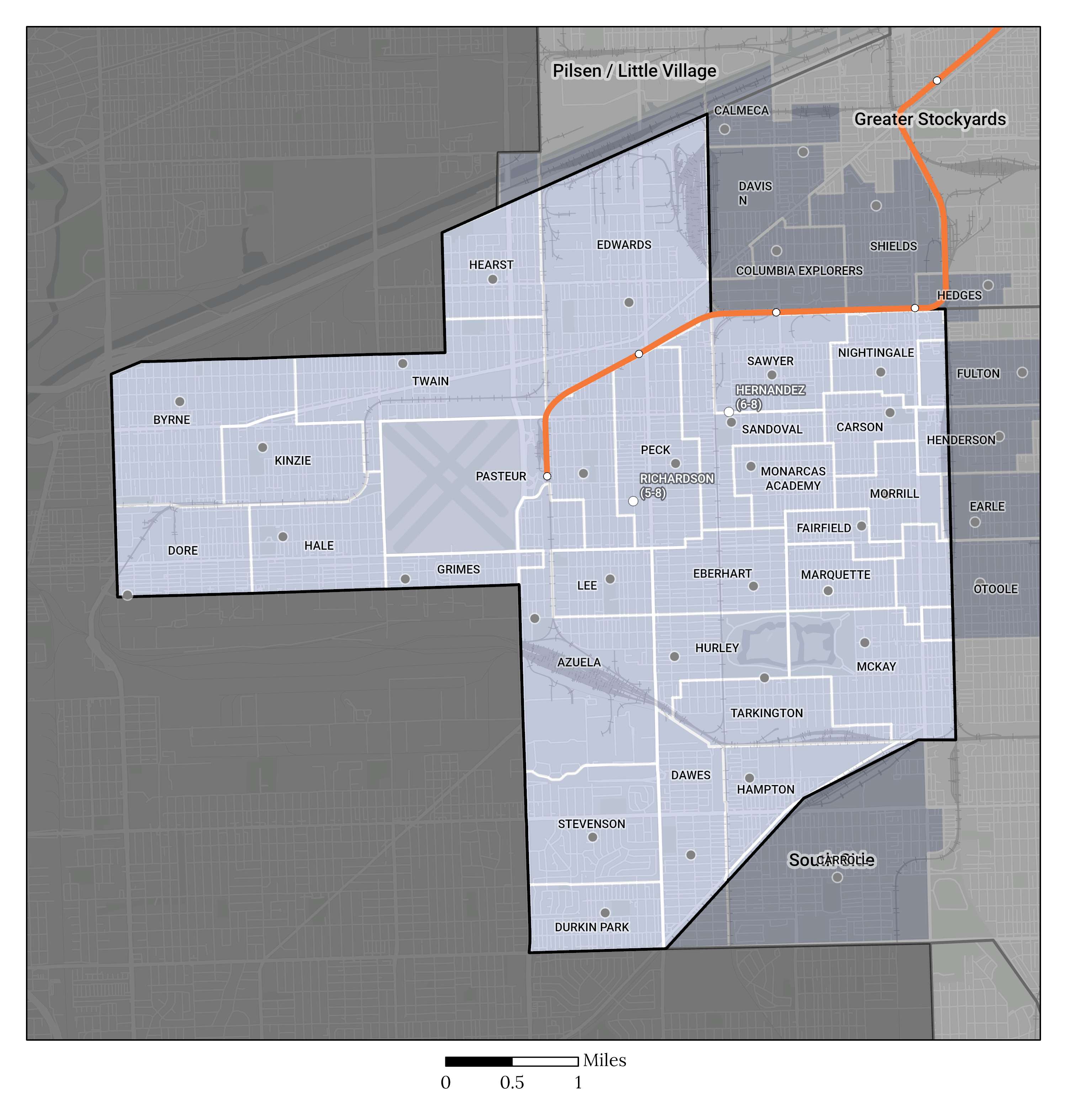 Greater Midway ES Map