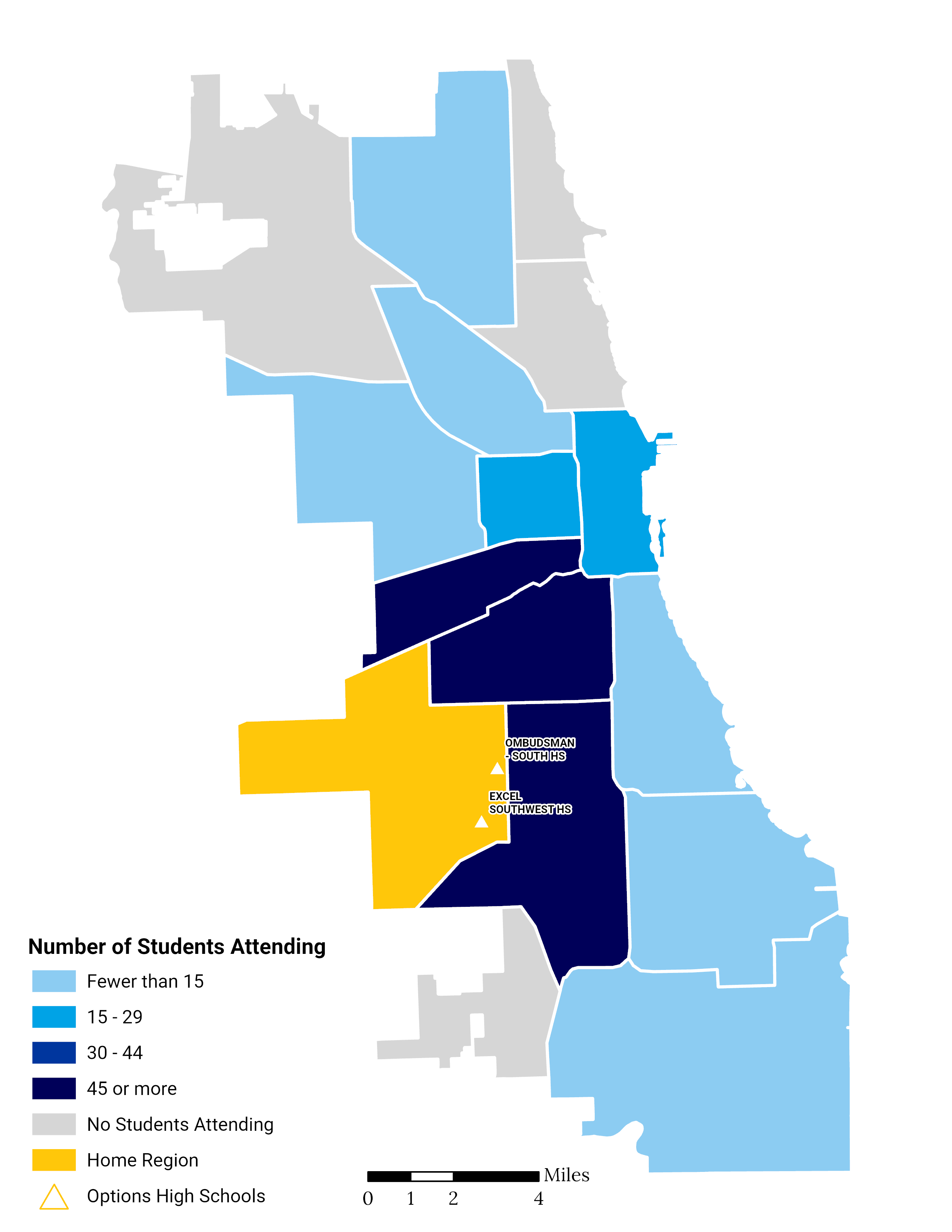 Options HS Choice Footprint Map Greater Midway