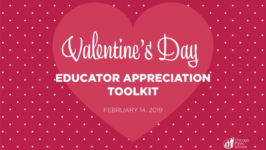 Valentine's day educator appreciation toolkit
