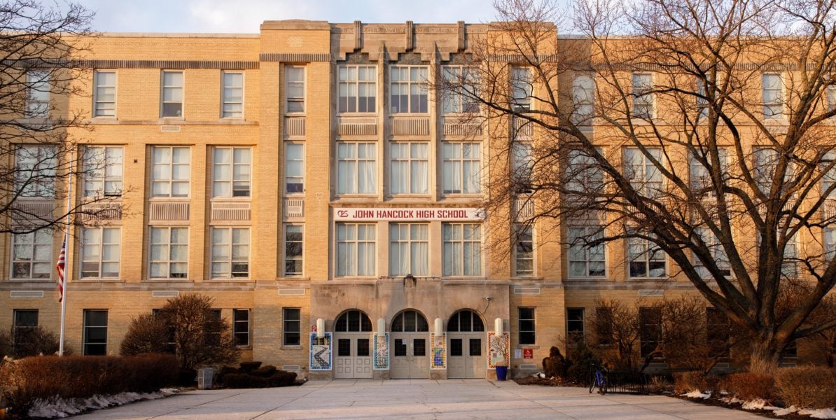 A school building