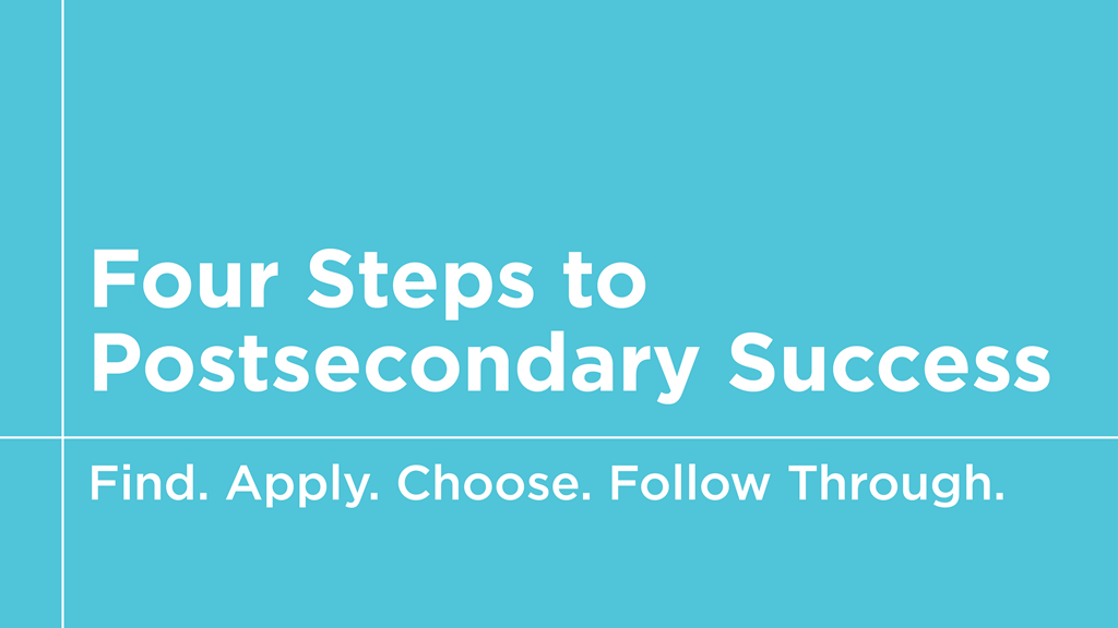 Four steps to postsecondary success