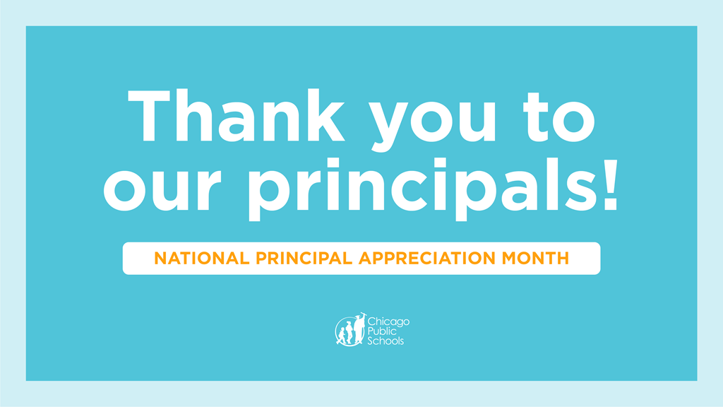 Thank you to our principals