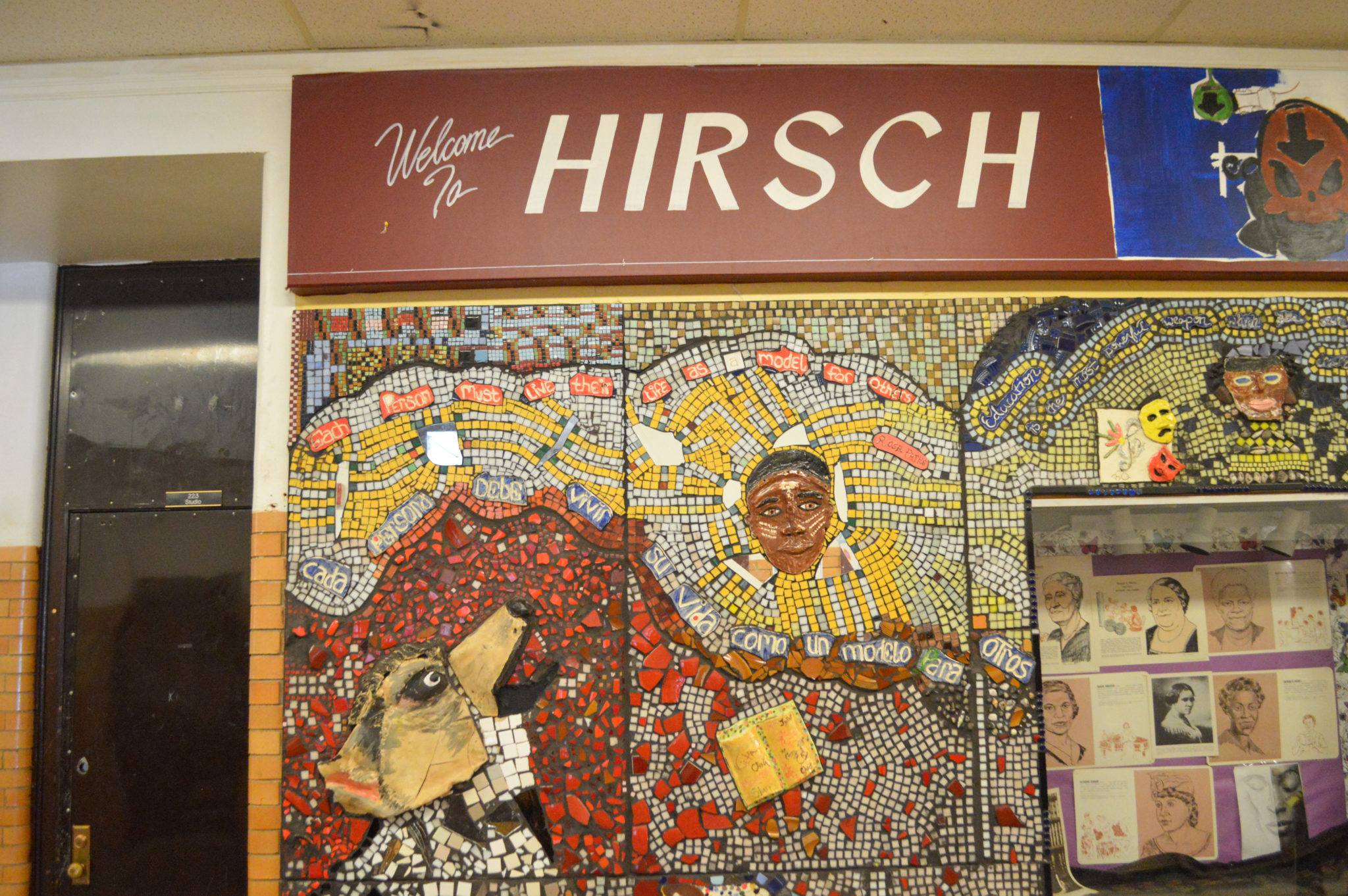 Hirsch mosaic